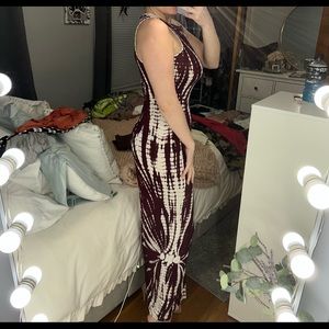 Material girl maxi dress, size medium, never worn